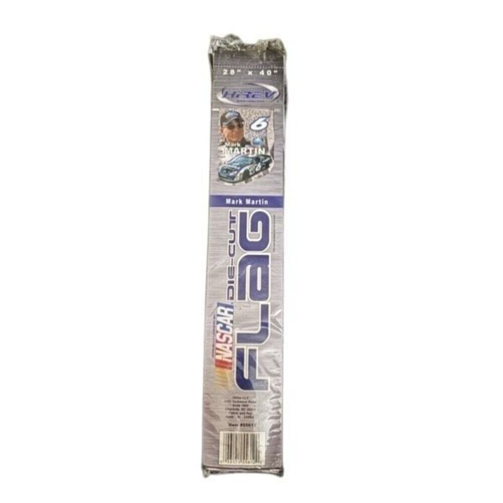 Mark Martin 28” x 40” NASCAR Die-Cut Flag *New*